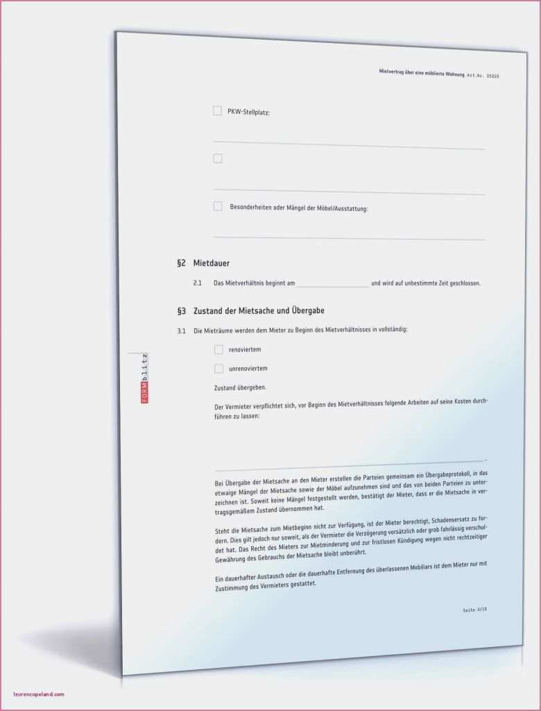 Mietvertrag Vorlage Pdf Fabelhaft Kundigung Mietvertrag Vermieter Vorlage Kostenlos Pdf