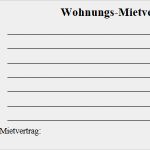 Mietvertrag Wg Vorlage Kostenlos Erstaunlich 3 Kostenlose Mietvertrag Vorlagen Als Pdf Download