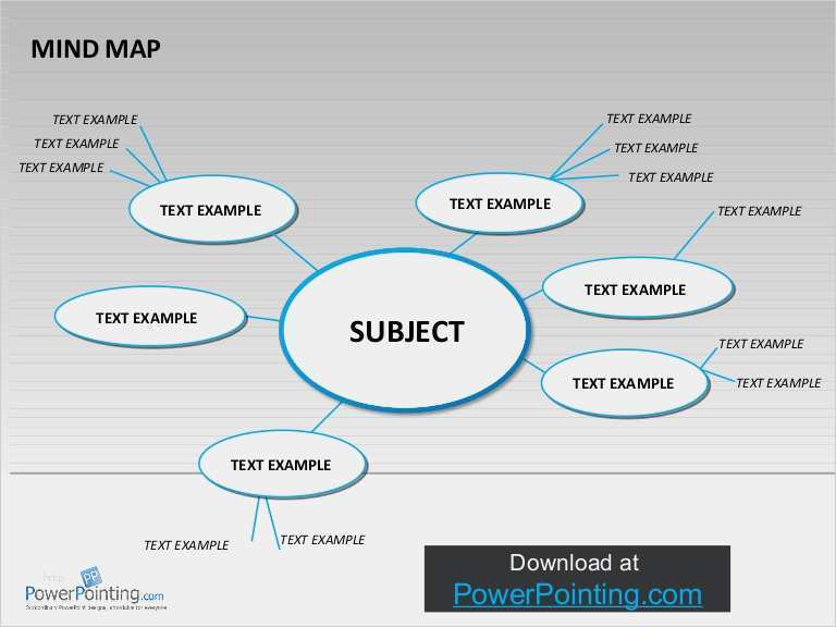 Mindmap Vorlage Kostenlos Süß Powerpoint Mind Map | siwicadilly.com