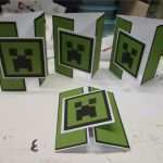 Minecraft Einladungskarten Vorlage Cool Minecraft Invitations … Einladungskarten