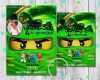 Minecraft Einladungskarten Vorlage Neu Ninjago Einladungskarten Drucken