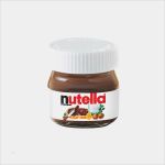 Mini Nutella Etikett Vorlage Elegant Mini Nutella Jar