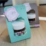 Mini Nutella Etikett Vorlage Elegant Mini Nutella Verpackung – Stempelglitzer