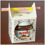 Mini Nutella Etikett Vorlage Gut Mini Nutella Strohhalm Box – Kreativwerkstatt