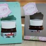 Mini Nutella Etikett Vorlage Wunderbar Mini Nutella Verpackung – Stempelglitzer