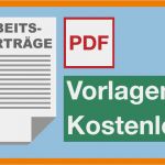 Minijob Arbeitsvertrag Vorlage Neu 11 Einfacher Arbeitsvertrag Muster