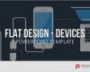 Minimalistische Powerpoint Vorlagen Neu Flat Design Mobilgeräte Und Puter