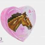 Ministeck Vorlagen Für Kinder Cool Ministeck Pferdekopf In Geschenkbox Rosa Spielzeug Für