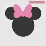 Minnie Mouse Gesicht Vorlage Best Of Minnie Mouse Kopf Vorlage Einzigartig Minnie Mouse Svg