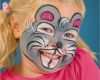 Minnie Mouse Gesicht Vorlage Fabelhaft Die Besten 25 Maus Schminken Ideen Auf Pinterest