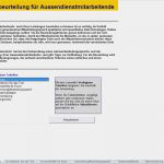 Mitarbeitergespräch Führen Vorlage Angenehm Leistungsbeurteilung Für Aussen Nstmitarbeiter Excel