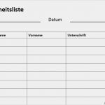 Mitarbeiterschulung Vorlage Elegant Gratis Anwesenheitsliste Vorlage Teilnehmerliste