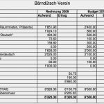 Mitgliederliste Verein Vorlage Angenehm Bärndütsch Verein Jahresrechnung 2010