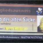 Mitgliedsausweis Vorlage Schön sonny´s Bastelspaß Geschenk Zum 70