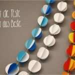 Mobile Selbst Basteln Vorlagen Bewundernswert Papierbällchengirlande Basteln