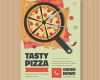 Moderne Flyer Vorlagen Erstaunlich Moderne Pizza Restaurant Flyer Vorlage