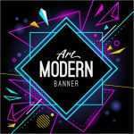 Moderne Flyer Vorlagen Erstaunlich Neon Background Vectors S and Psd Files