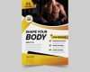 Moderne Flyer Vorlagen Großartig Moderne Fitness Flyer Vorlage