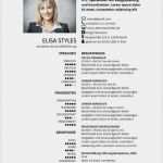 Moderner Lebenslauf Vorlage Einzigartig 14 Moderner Lebenslauf Vorlage Kostenlos