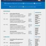 Moderner Lebenslauf Vorlage Word Cool Lebenslaufmuster Modernes Design