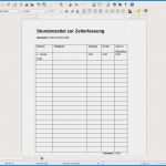 Monatsplan Vorlage Pdf Süß Stundenzettel Excel Vorlage Kostenlos 2017 Angenehm 10