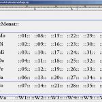 Monatstabelle Vorlage Schön Werner Perplies – Edv Anwendungsberatung Seararep