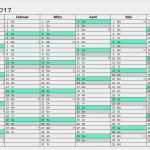 Monatsübersicht Excel Vorlage Wunderbar Kalender 2017 Vorlagen Zum Ausdrucken Pdf Excel Jpg