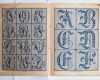 Monogramme Vorlagen Einzigartig Französisches Alphabet Stickerei Broschüre Kleine Vintage