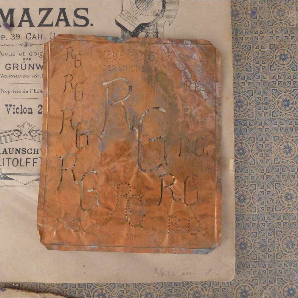 Monogramme Vorlagen Erstaunlich Vintage Nähzubehör Schablone Vorlagen Für Stickerei