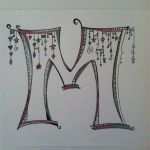 Monogramme Vorlagen Hübsch Nice Zenspirations "m" Monogram