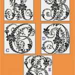 Monogramme Vorlagen Inspiration Die Besten 25 Monogramm Alphabet Ideen Auf Pinterest