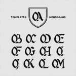 Monogramme Vorlagen Süß Inspirational sock Design Template Vector