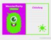Monster Einladung Vorlage Beste Monster Einladungskarten Vorlagen Zum Basteln Für