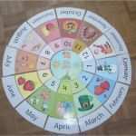 Montessori Jahreskreis Vorlage Elegant Jahreskreis Englisch • Materialien Grundschule Wiki