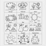 Montessori Jahreskreis Vorlage Schön Die Monate