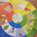 Montessori Vorlagen Hübsch Legekreis Fürs Jahr Monate Und Jahreszeiten