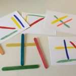 Montessori Vorlagen Inspiration Legespiel Aus Eisstäbchen Montessori