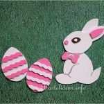 Moosgummi Vorlagen Bewundernswert Basteln Mit Kindern Für Ostern Fensterbild Osterhase