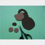 Moosgummi Vorlagen Schön Einen Netten Bären Basteln Mit Moosgummi Basteln