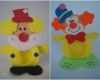 Moosgummi Vorlagen Wunderbar Karneval Clown Basteln Aus tonpapier Klorollen