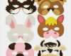 Moosgummi Vorlagen Wunderbar Moosgummi Masken Als Bauernhof Tiere