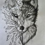 Mosaik Motive Vorlagen Wunderbar Tattoo Wolf – 60 Inspirierende Ideen Für Männer Und Frauen