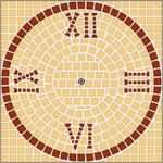 Mosaik Muster Vorlagen Für Kinder Erstaunlich Mosaik Vorlagen Vorlage Uhr 20 20x20cm Günstig Kaufen