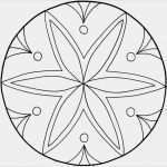 Mosaik Muster Vorlagen Für Kinder Großartig Mandalas Zum Ausdrucken tolle Blumen Mandala Vorlage Zum
