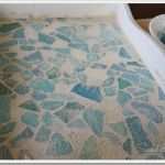 Mosaik Vorlagen Erstellen Beste Altes Holz Serviertablett Mit Seeglas Mosaik Selbst Verzieren