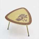 Mosaik Vorlagen Tisch Erstaunlich Mosaik Tisch Mit Rahmen Aus Messing 1950er Bei Pamono Kaufen