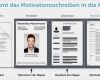 Motivationsschreiben Muster Vorlage Wunderbar Motivationsschreiben Verfassen Anleitung & Muster