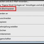 Ms Office Vorlagen Fabelhaft Microsoft Word Eigene Vorlagen Einbinden Und Erreichen