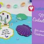 Muschel Einladungskarte Vorlage Erstaunlich Muschel Einladungskarte Diy Mit Vorlage