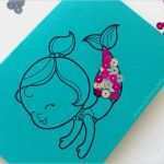 Muschel Einladungskarte Vorlage Schönste Let S Have A Meerjungfrauenparty 1 Einladung Diy